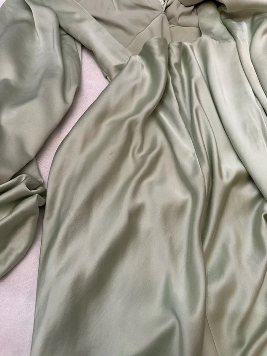 Significant Other Sage Green Demi Midi Dress Size 12 28315 - Picture 10 of 14